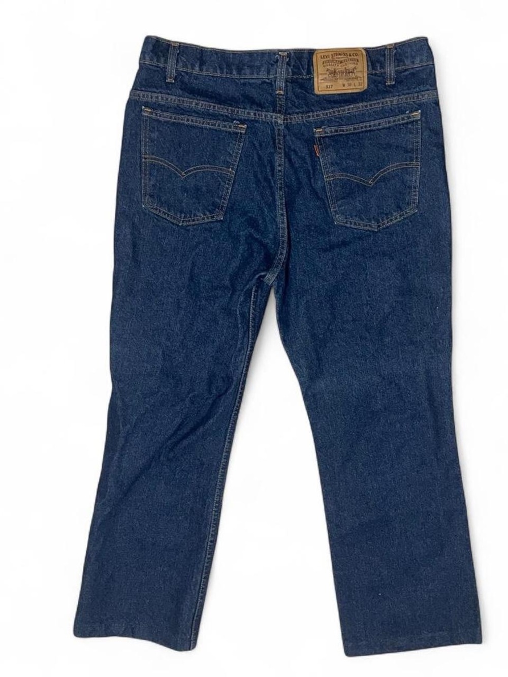 Levi's orange tag Men's Dark Blue Straight-Leg Jeans
